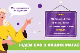 На фото адреса магазинов корейской косметики